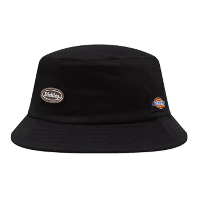Dickies Cotton Bucket Hats Unisex Black-1