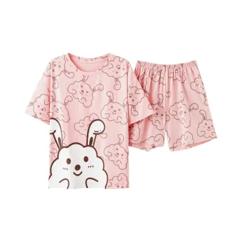The Story Of The Flower Season Pajama Set Women's Pink