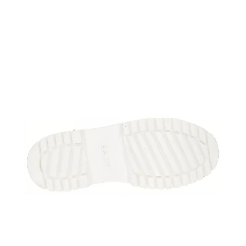 Levi's Lightweight Height Increasing High Top Casual Shoes Women's White-3