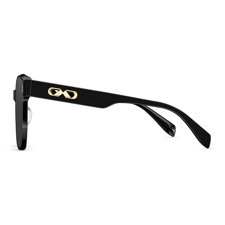 MOLSION Plate Frame Square Sunglasses Men's-2