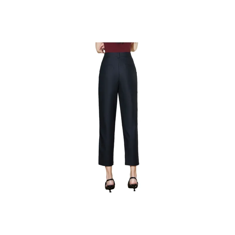 SMEN Casual Pants Women's Black-1