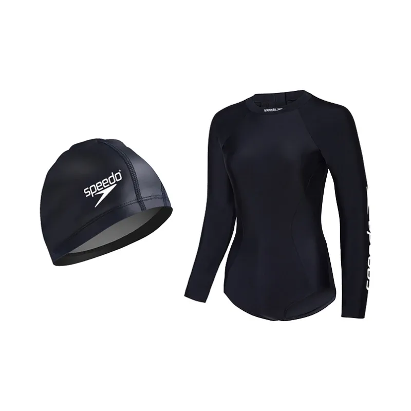 Speedo Swimming Sets Polyamide Elastane Seaside Beach Women's-1