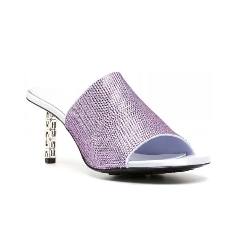Givenchy G Cube Embellished Mules-2