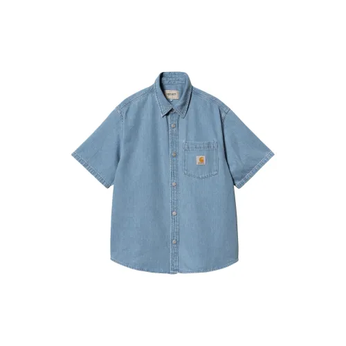 Carhartt WIP Shirts Men Light Blue