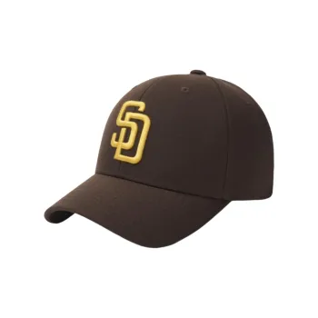 MLB   Baseball Caps Unisex Brown
