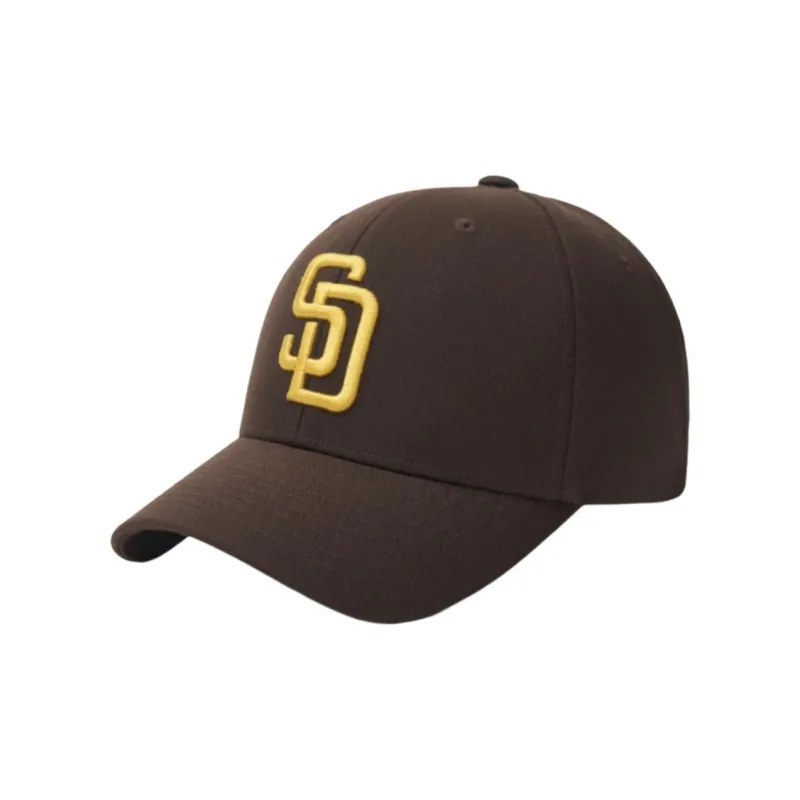 MLB   Baseball Caps Unisex Brown-0