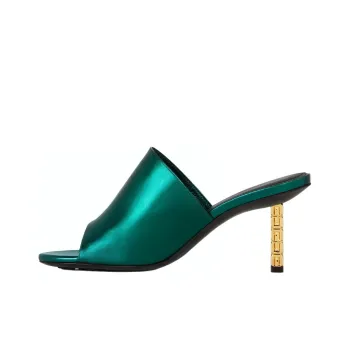 GIVENCHY Slide Slippers 7.1cm Women's Green