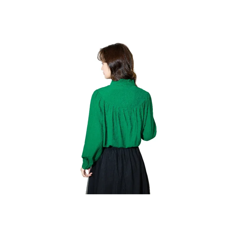 SMEN Shirts Women's Green-1