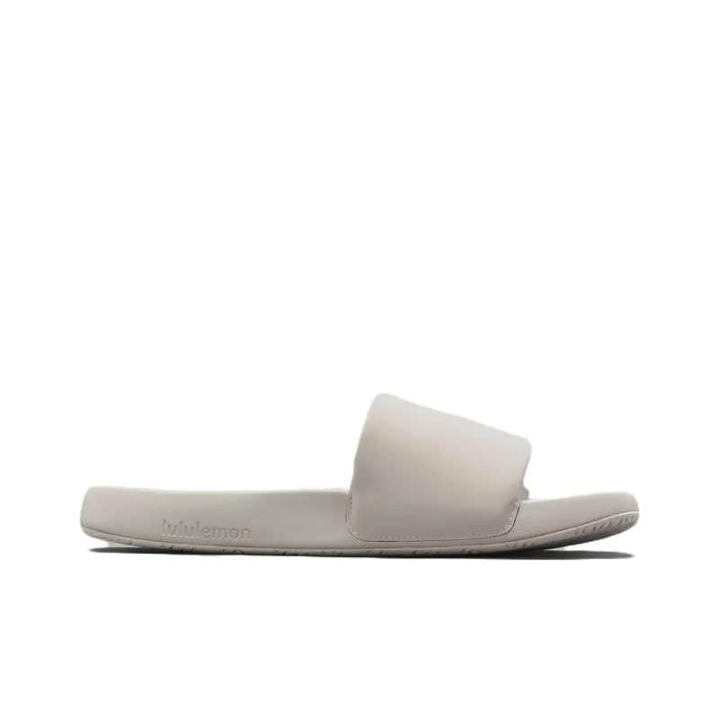 Lululemon Restfeel Slide Slip Resistant Slide Slippers Men's Beige-1