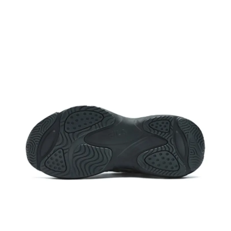 FILA FUSION SKY TRAIL DX Fishbone Head Cushioning, Wear Resistant Low Top Casual Shoes Women's Gray Blue-4