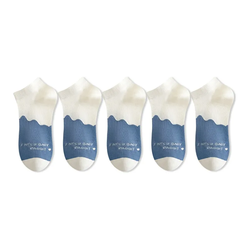 Taste The Color Ankle Socks Women's Pack Of 5-6