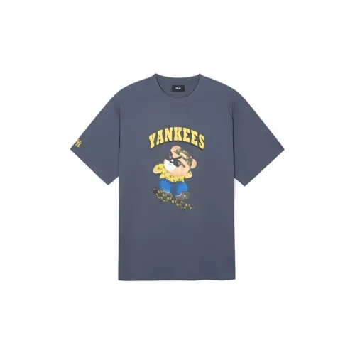 MLB Mega Bear NEW YORK YANKEES T-Shirts Unisex Gray