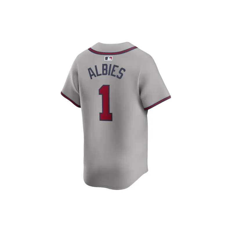Nike Ozzie Albies Atlanta Braves Men's Nike Dri FIT Adv Mlb Limited Jersey-1