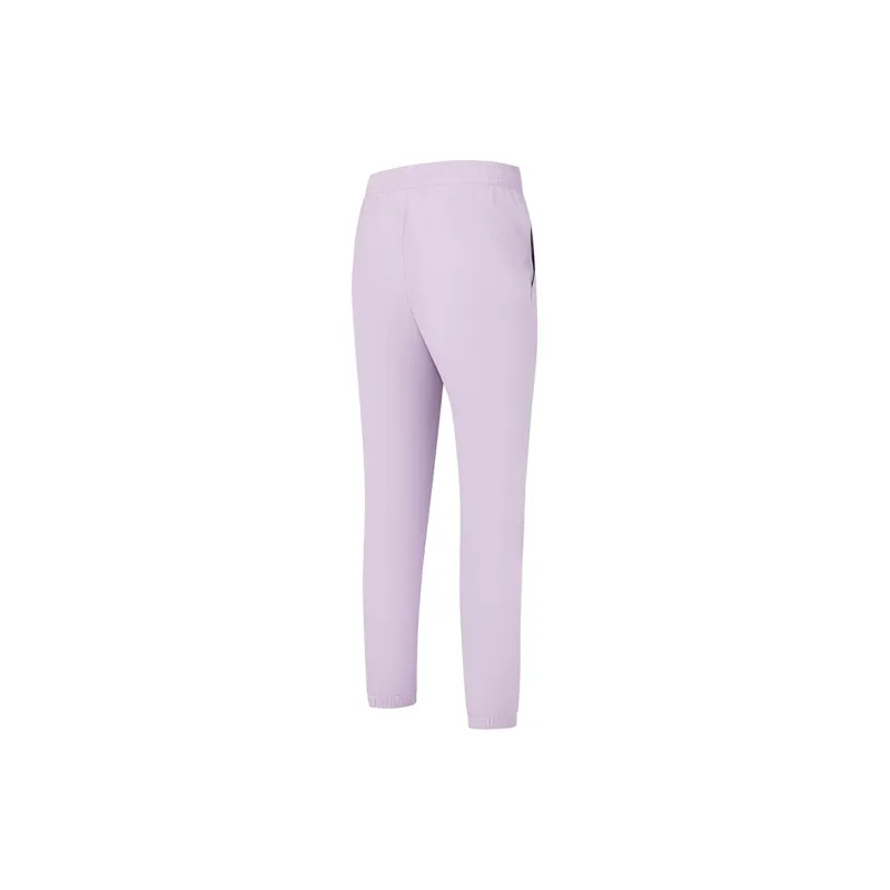 QIAODAN Casual Pants Women's Taro Paste Purple-1