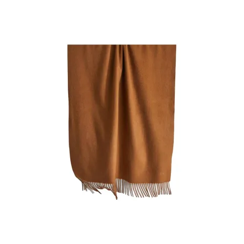 MaxMara Cashmere Knit Scarves Women's Brown
