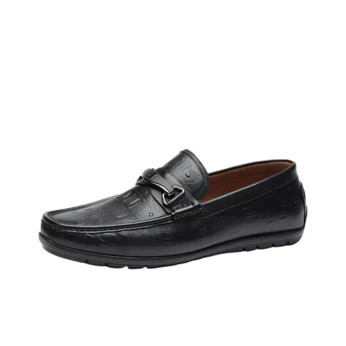 SAINT ANGELO Loafers Men Black