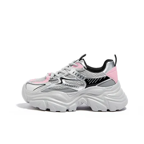 CAMEL Low Top Chunky Sneakers Women's