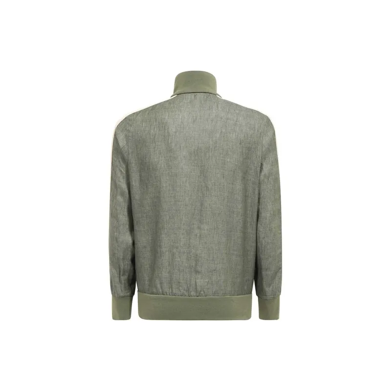 PALM ANGELS Logo Embroidered Zipped Track Jacket-1