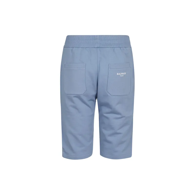 BALMAIN Knee Length Drawstring Bermuda Shorts-1