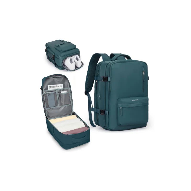 Werocker Fabric Travel Backpack Regular Unisex Multicolor-29