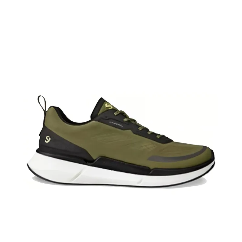 Ecco Low Top Casual Shoes Men's Green-1