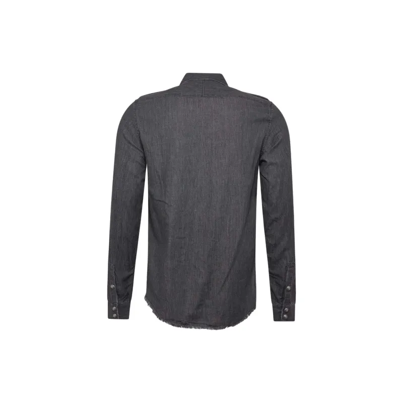 BALMAIN Shirts Men Gray-1