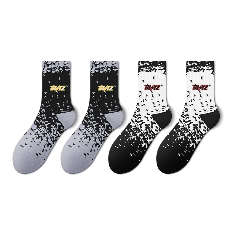 Taste The Color Mid Calf Socks Unisex 4 Pack-7