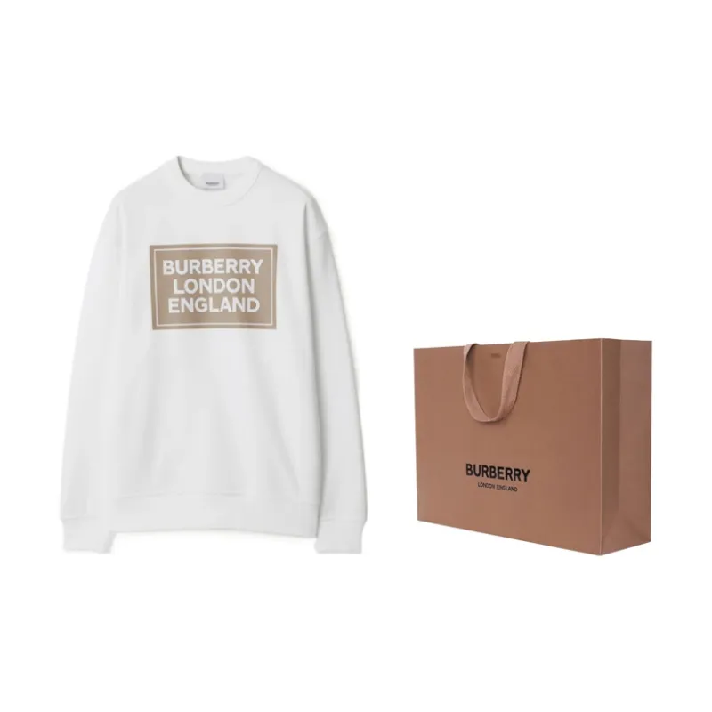 Burberry SS24 Sweatshirt Women's White-2