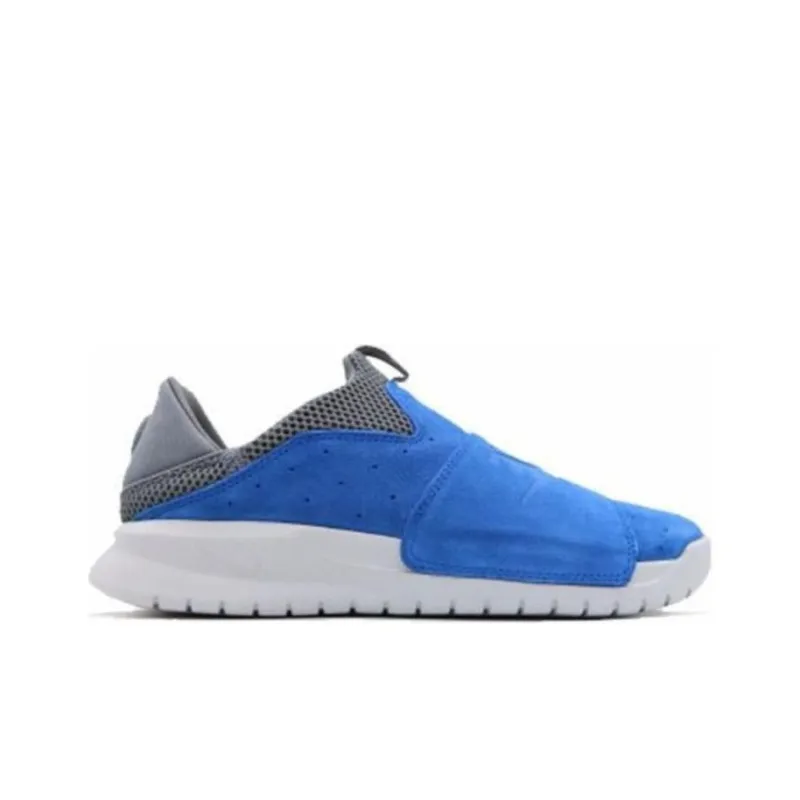 Nike Benassi Slip Durable Breathable Low Top Casual Shoes Men's Blue Gray-2