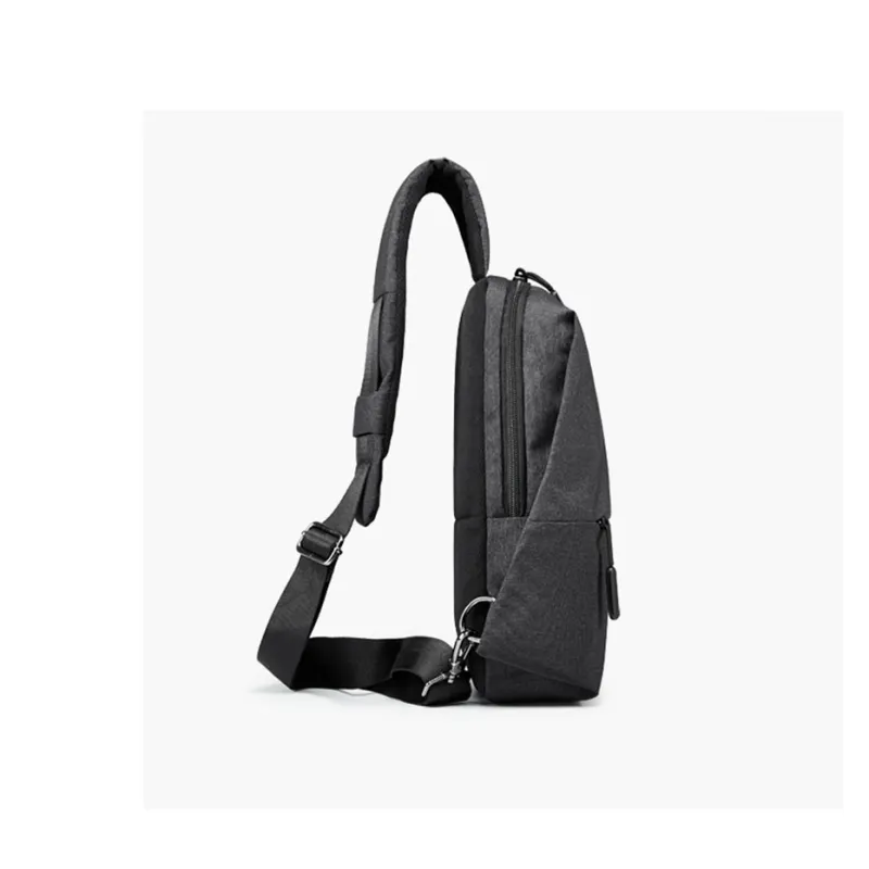 DOSRFINI Polyester Sling Bag Regular Men's Gray-3