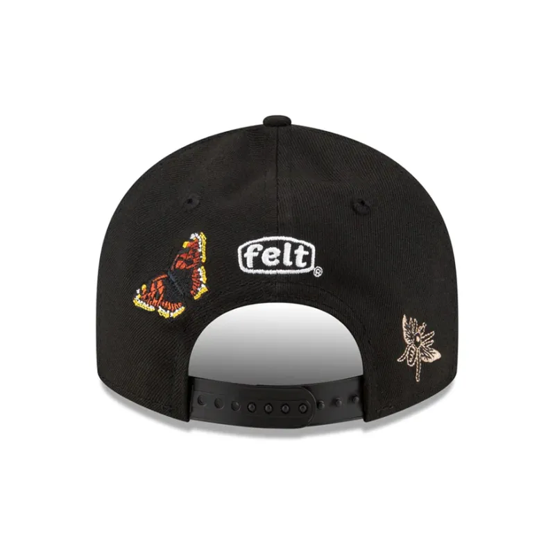 New Era Polyester Baseball Caps Men's Black-5