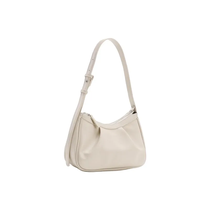 PINK·LAND PU Shoulder Bag Regular Women's White/Black-1