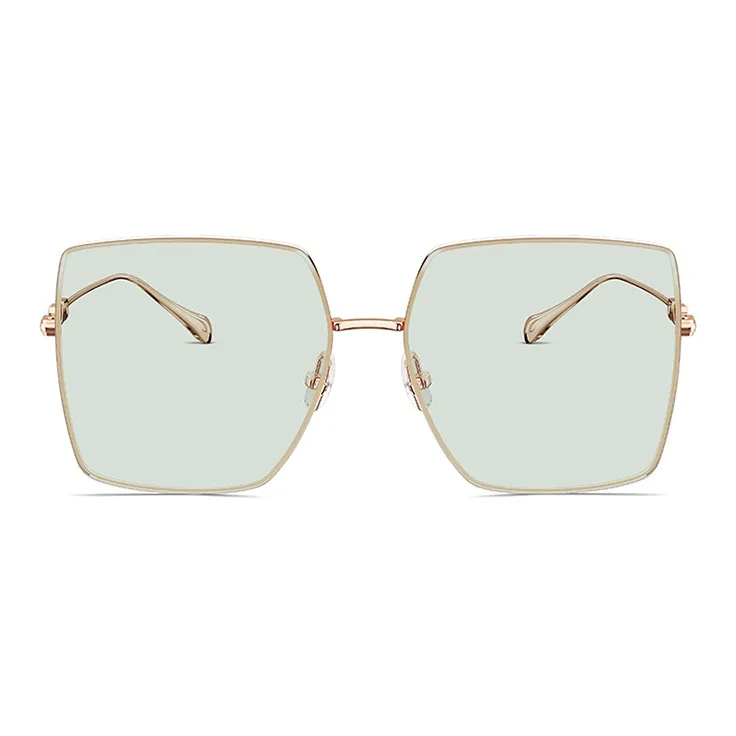 MOLSION Alloy Square Sunglasses Women's-4