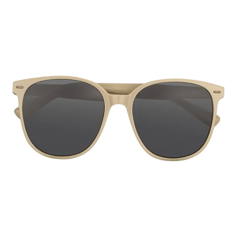 MUJOSH Round Oversized UV Blocking Sunglasses With Outdoor Plate Style And Concave Lenses Unisex-9
