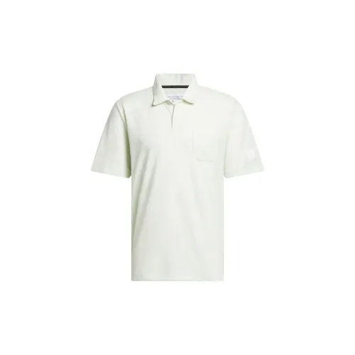 Adidas Polo Shirts Men Light Green