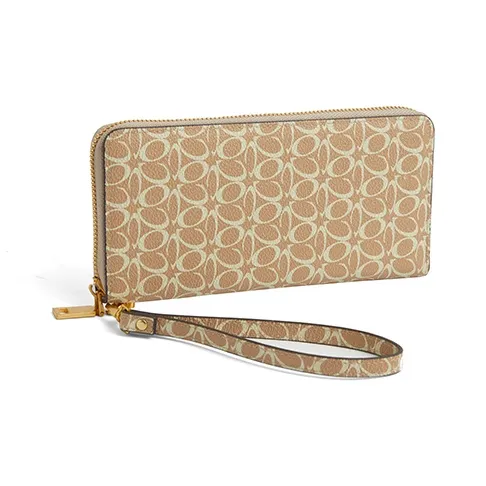 COCOEVA PVC Clutches Wallets Regular Women's Auspicious Red/Twilight Brown/Brown Coral-7