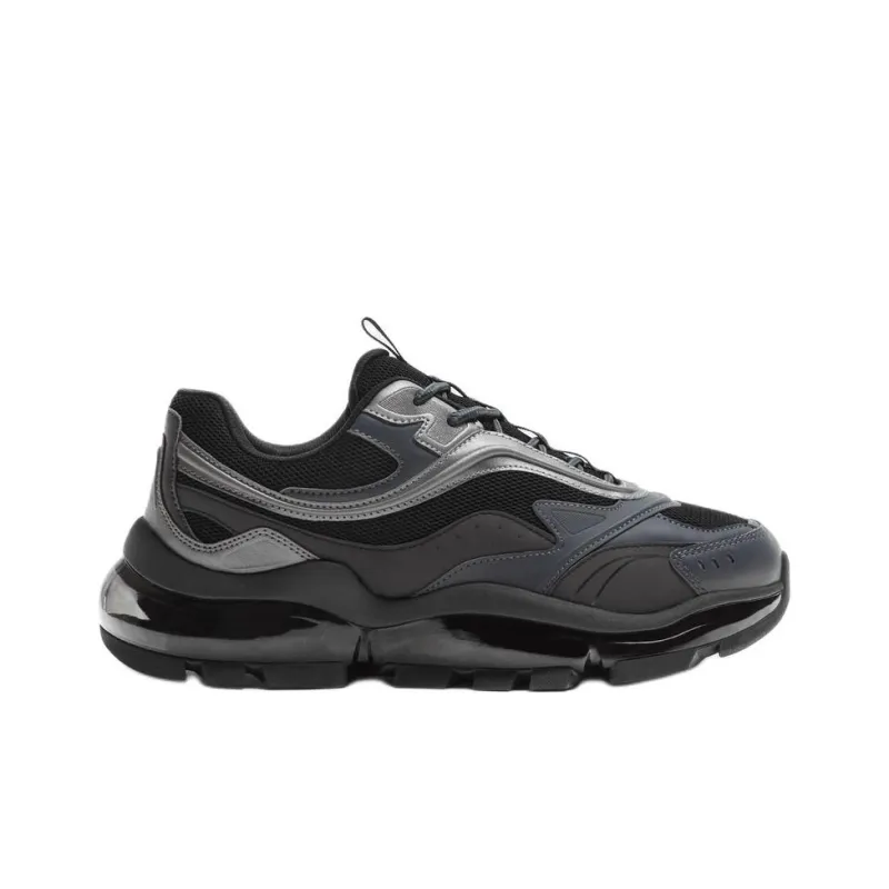 ZARA Low Top Casual Shoes Men's Black-1
