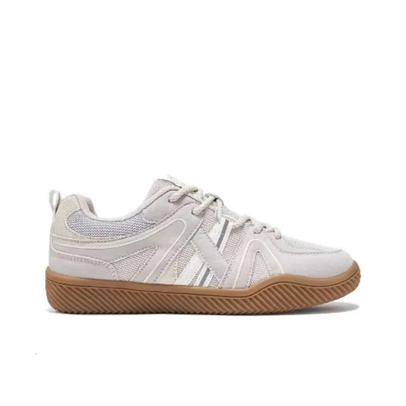 Feiyue Slip-Resistant Cushioning Wear-Resistant Low-Top Skateboard Shoes Women's Apricot-1