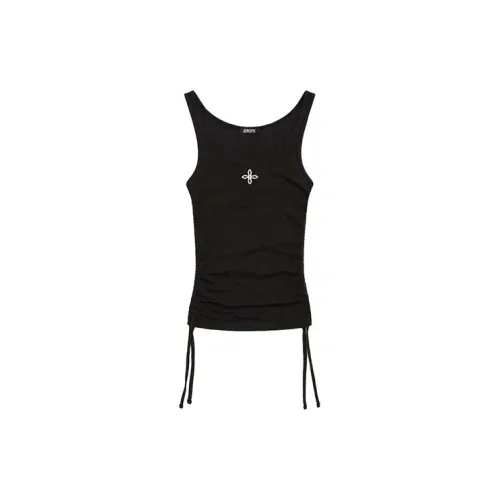 SMFK Tank Tops Women's Wilderness Black