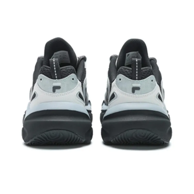 FILA FUSION SKY TRAIL DX Fishbone Head Cushioning, Wear Resistant Low Top Casual Shoes Women's Gray Blue-3