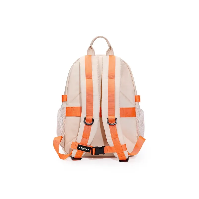 NOXXON Nylon Fabric Backpack Laptop Bag Regular Women's Khaki-2