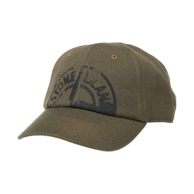 STONE ISLAND Acrylic, Wool Baseball Caps Men's Green-0