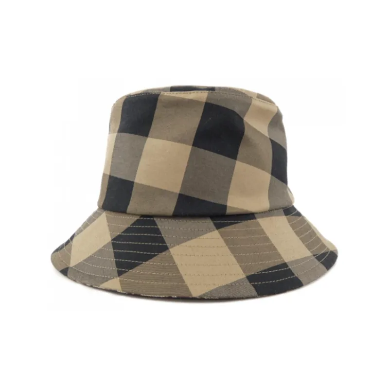 DIOR Polyester Polyurethane Cotton Bucket Hats Women's Brown-1