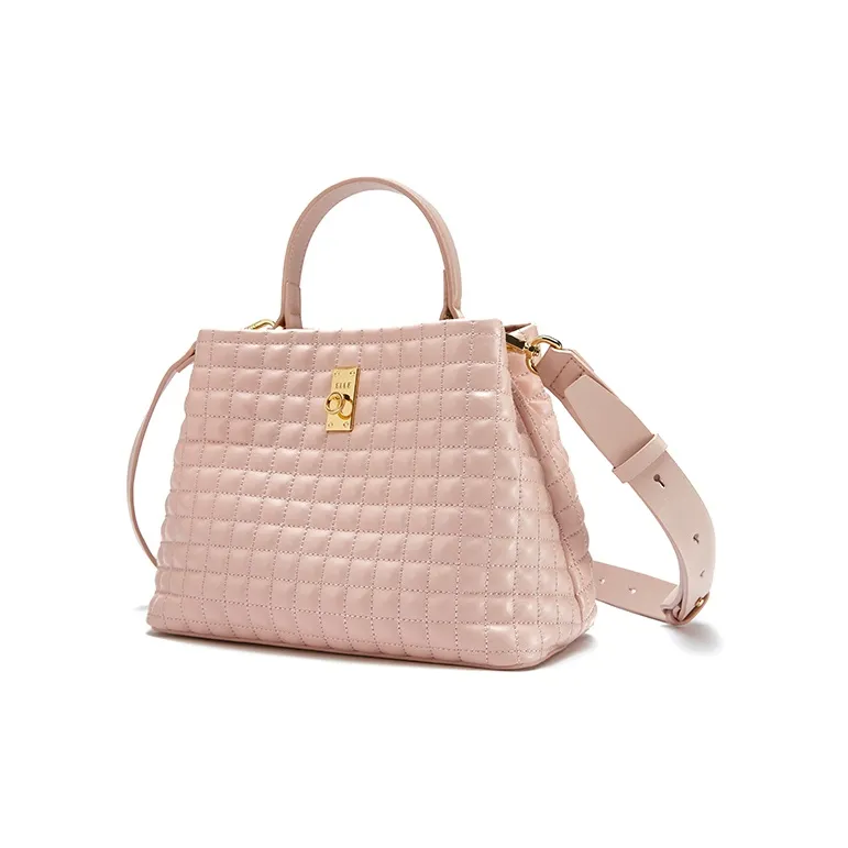 ELLE Cow Leather Shoulder Bag, Crossbody Bag, Handbag Women's Multicolor-7