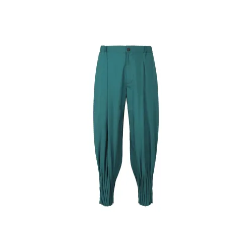 ISSEY MIYAKE Casual Pants Men Blue/Green