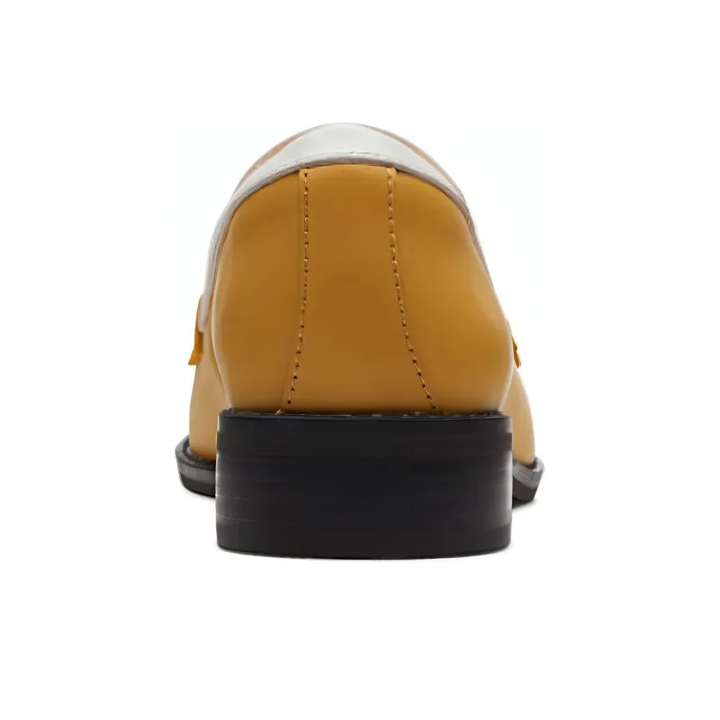 Clarks Ruiya Collection Casual Single Shoes Women's Yellow-4