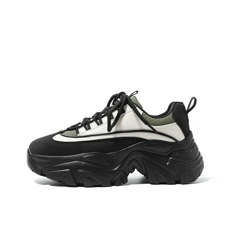 ZHR Anti-Slip Wear-Resistant Low-Top Chunky Sneakers Women's-18