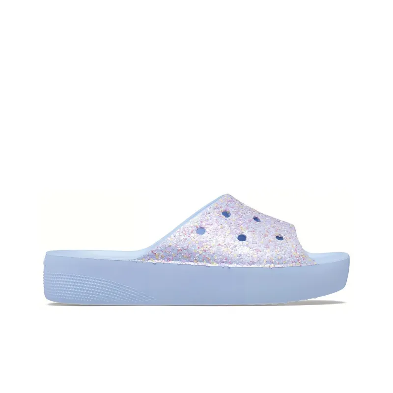 Crocs Slide Slippers Women's Light Blue-1