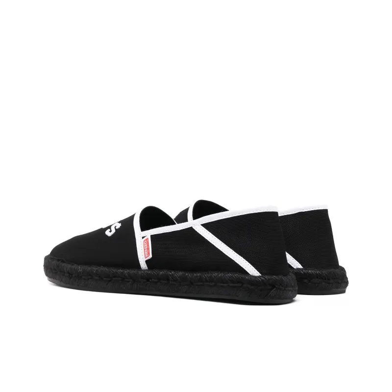 KENZO Logo-embroidered Slip-on Espadrilles-3