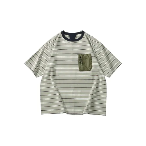 SET FUNS T-Shirts Men Sage Green